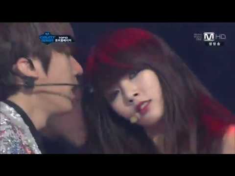 111215 Trouble Maker JS & HyunA -  Trouble Maker