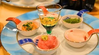 preview picture of video 'Breakfast of Atami inn みかんの木朝食は粘らせろ:Gourmet Report グルメレポート'