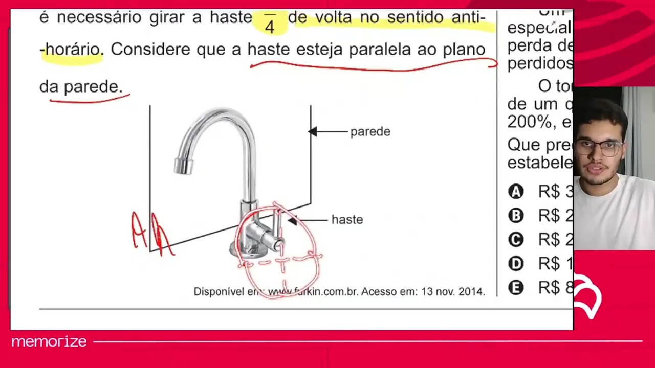 Resolução em Vídeo — Questão 177 ENEM 2018 PPL