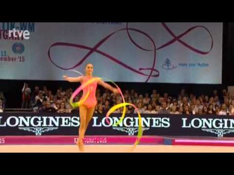 Neviana Vladinova Ribbon AA - World Championships Stuttgart 2015