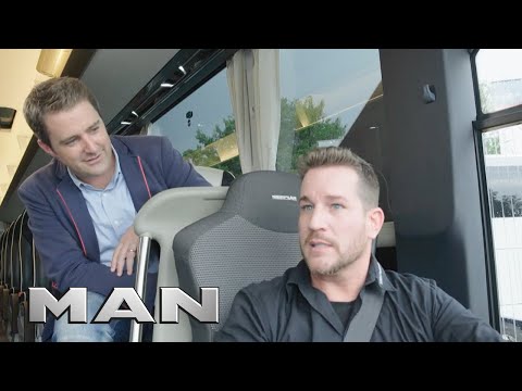 MAN Driving Professionals: Fahrersitzeinstellung | MAN Truck & Bus