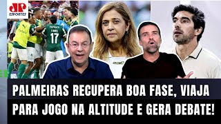 ‘É loucura: a Leila nem pensa nisso! E o Abel está mostrando que o Palmeiras…’; veja debate