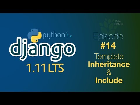 Belajar Django 14 Template Inheritance dan Include