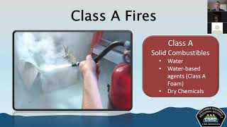 Fire Training Course - Portable Fire Extinguishers