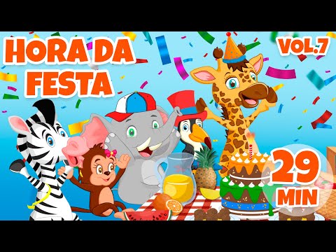 Hora da Festa da Giramille Vol. 7 - Giramille 29 min | Desenho Animado Musical