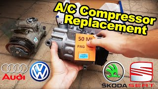2021-2025 ID.4 & Q4 e-tron A/C Compressor: R1234yf vs. R744 Refrigerant