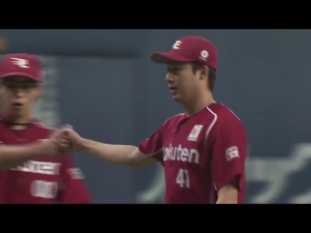 【7回裏】イーグルス・青山 8球で3者凡退に抑える快投!! 2017/10/7 Bs-E