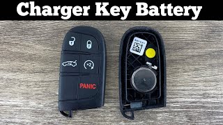 How To Change A Dodge Charger Remote Key Fob Battery 2011 - 2023 Remove Replace Battery Replacement