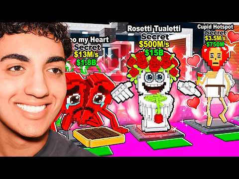 I Stole the 8 NEW VALENTINE'S BRIANROTS In Steal A Brainrot!