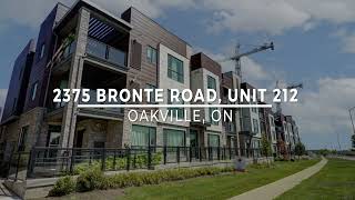 2375 Bronte Road Unit 212 Oakville