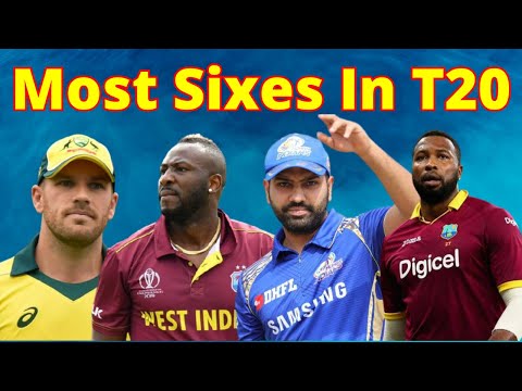 Most Sixes In T20 Cricket history 2021 | T20 Me Sabse Jyada Six Kiska Hai | Cricket Records
