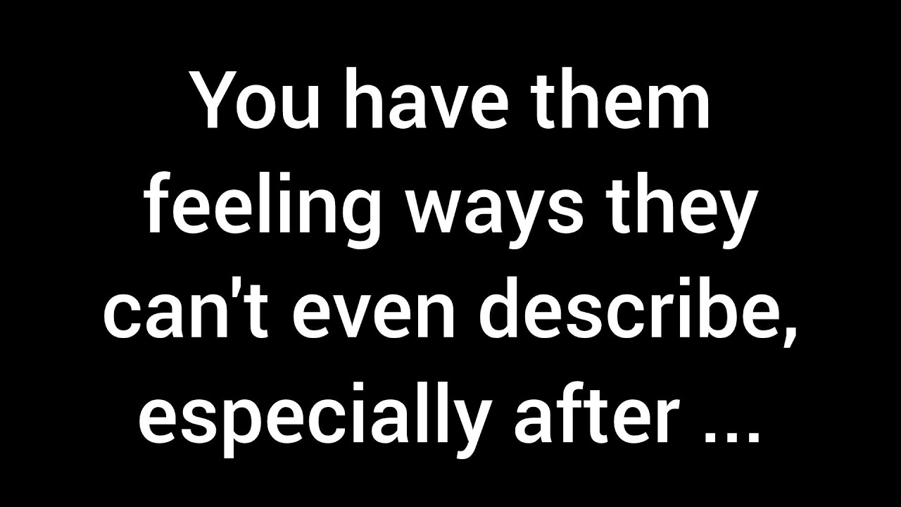 💌 You have them feeling ways they can't even describe, especially after…