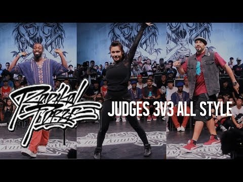 RADIKAL FORZE JAM 2014 | Judges Showcase | HURRIKANE, IBUKI, BOOGIE FRANTICK