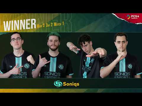 SONIQS TGLTN, Shrimzy, Hwinn & M1ME - PUBG CONTINENTAL SERIES 4 - AMERICAS - WEEK 3 - MATCH 7