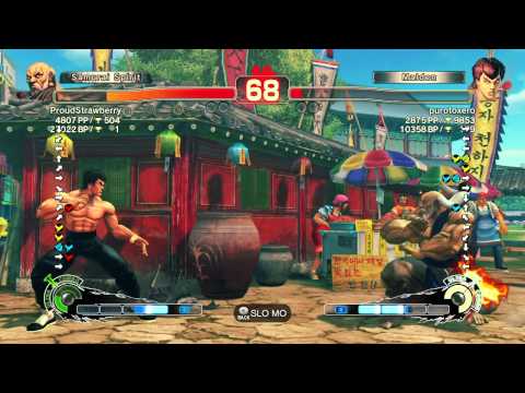 SSFIVAE~ Gouken (ProudStrawberry) vs.  Fei-long (purotoxero) HD