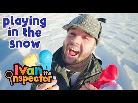 Playing In The Snow with Ivan The Inspector!