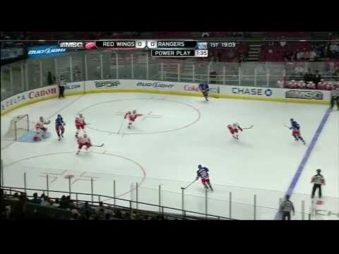 Marian Gaborik bueatiful snipe Against Red Wings - NHL MSG Feed