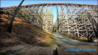 FPV - 3 minutes of Kinsol Trestle, Vancouver Island BC