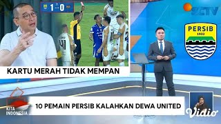 Download lagu RED CARDS ARE NOT WORKING❗Observers Are Amazed That 10 Persib Players Defeated Dewa United🔥 mp3