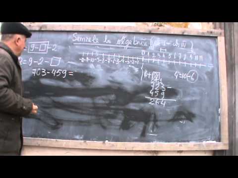 3. Bazele Matematicii: Lectia 83 - Semnele la algebra pe intelesul tuturor 3/6
