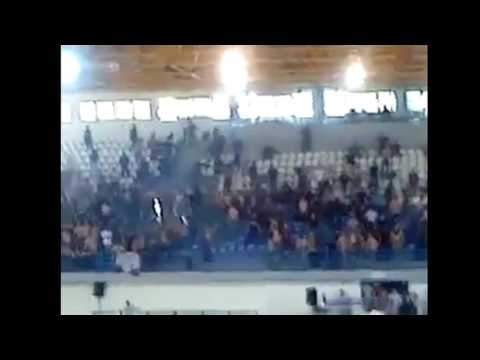 Hooligans AEK and PAOK fight at basketball by HQ Football Goals & Compilations