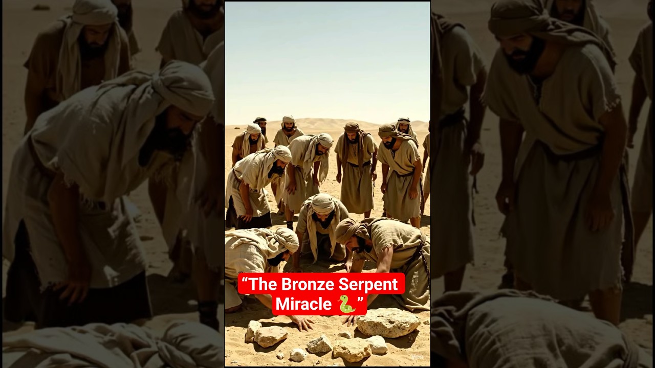 “Look and Live 🐍 | Moses’ Bronze Serpent Miracle”@moses