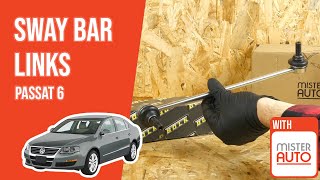Youtube thumbnail of video "How to replace the sway bar links Passat 6 🚗"