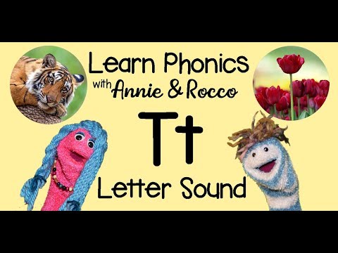 Letter Sounds - Letter T | Phonics Song | Storytime with Annie & Rocco