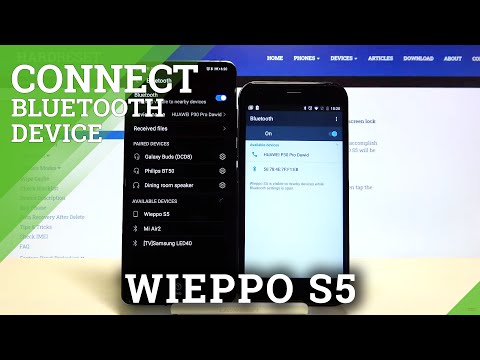 How to Find Bluetooth Connections on WIEPPO S5 – Pair Bluetooth Device