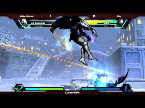 VS EVO Sponsorship 2014 - AsianDemon vs Rex - Losers Finals - UMVC3