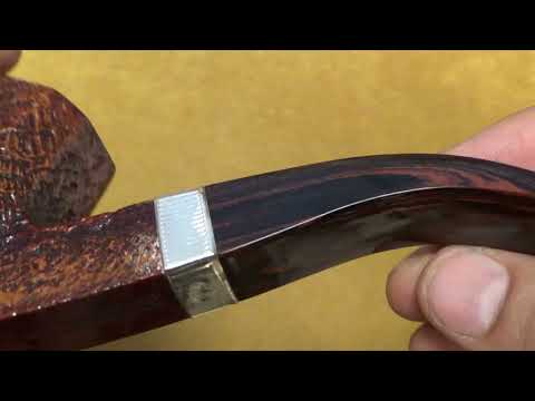 Pipa Dunhill Cumberland gruppo 6 - (6) (2022) con vera in argento 10mm lavorata - DHCU67