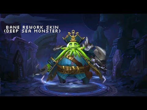 Bane Rework Skin (Deep Sea Monster) | Shop Animation | Mobile legends