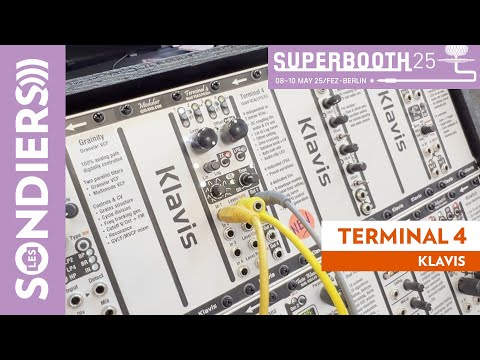 KLAVIS TERMINAL 4 : QUAD VCA/ENV/LPG - SUPERBOOTH 2025