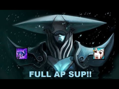 LISSANDRA SUP IS OP!! | League Of Legends Gameplay and build