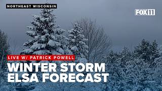 Latest forecast on Winter Storm Elsa for northeast Wisconsin