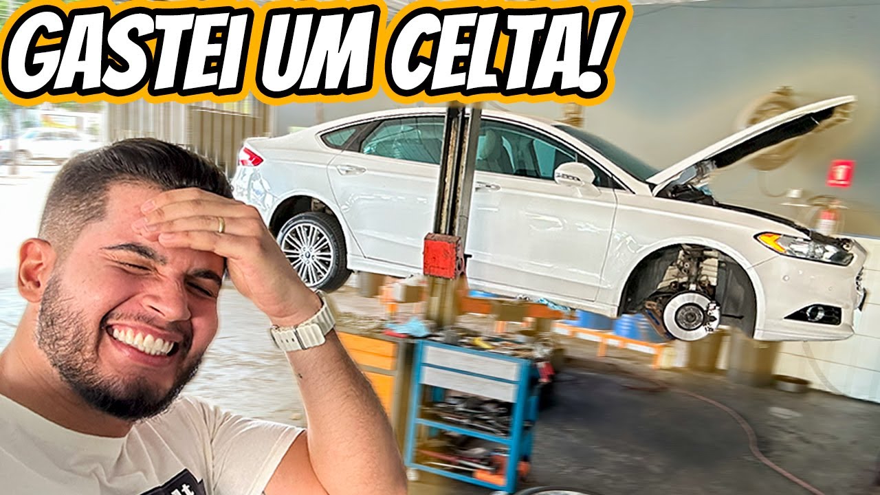Veja quanto gastei na SUSPENSÃO DIANTEIRA do meu Ford Fusion!