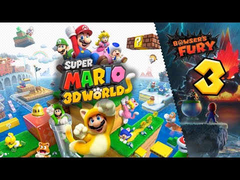 Super Mario 3D World - Walkthrough Part 3 - World 3  (Nintendo switch Gameplay)