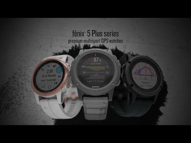 Video Teaser für Introducing the fēnix 5 Plus series