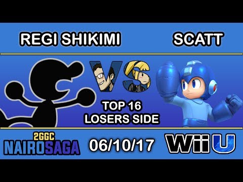 2GGC: Nairo Saga - SF RG | Regi Shikimi (Game & Watch) Vs. MVG | ScAtt (Mega Man) - Top 16
