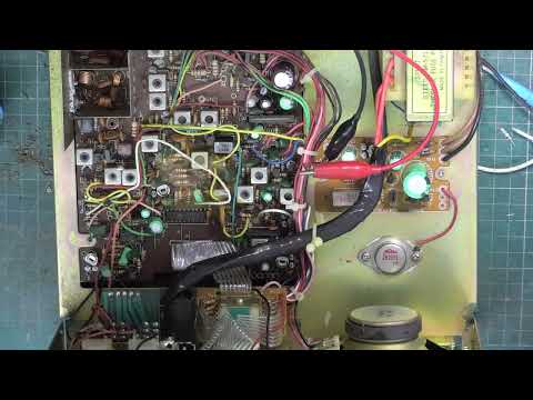 Murphy CBH1500 CB27/81 UK FM CB radio base station - repair & meter mod. pt1 of 2