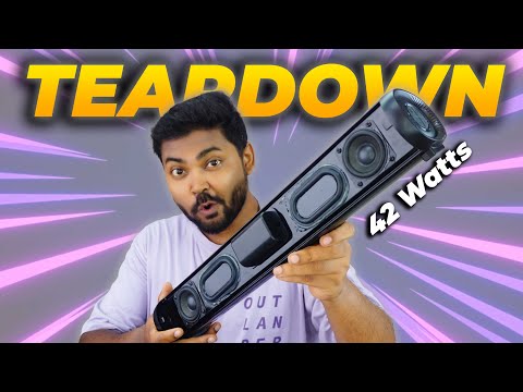 Thumbnail for Zebronics Vita Bar 301 Teardown | Inside the 42W Wireless Bluetooth Soundbar
