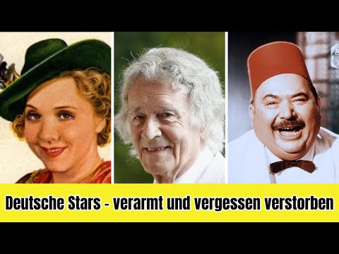 10 weitere deutsche Prominente, die verarmt und vergessen starben