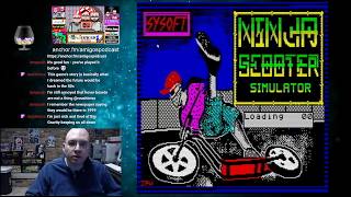 Ninja Scooter Simulator for the ZX Spectrum Let's Play Twitch Livestream