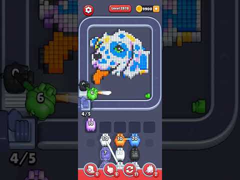 Pixel Flow Level 2878 Walkthrough