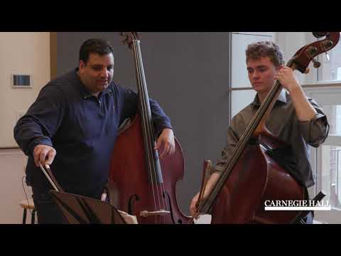 Vienna Philharmonic Bass Master Class with Ödön Rácz: Mozart’s Symphony No. 40 in G Minor Pt. 2