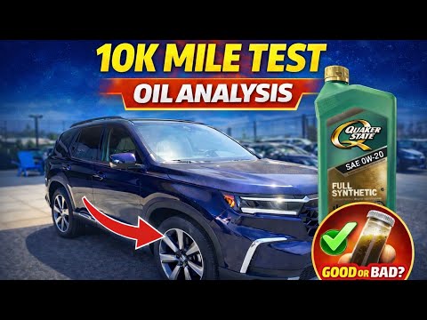 Used Oil Analysis: 2023 Honda Pilot After 10,000 Miles (Blackstone Labs)