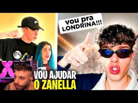 ROBERT VAI PRA LONDRINA BATER NO ZANELLA😱| TASPIO REAGE a reagindo ao vídeo Briguei com o ex da Manu