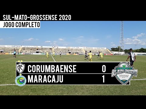 Jogo Completo | CORUMBAENSE 0x1 MARACAJU - CAMPEONATO SUL-MATO-GROSSENSE 2020