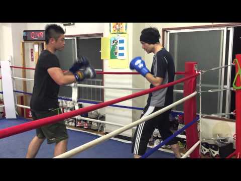 山口さんと近藤さんのパーリングトレーニング