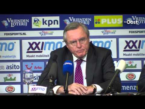 Persconferentie FC Twente over huidige situatie bij de club